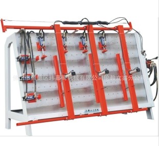 液壓單面框架組合機、門窗組框機MH2210D