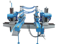 WK-6JZX雙頭圓鋸附立軸機 雙端鋸